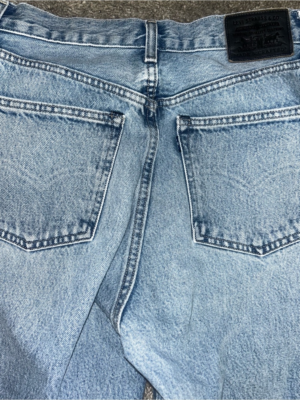 Levi’s Women’s VTG HTF Barrel Crop Jeans light wash size 25